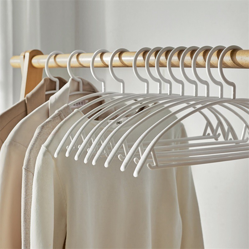 Clothes Hanger Household Clothes Hanging Seamless Modern Simple Plastic Non-Slip Bag Clothes Hanging Large Indoor Clothes Hanging Shelf P
