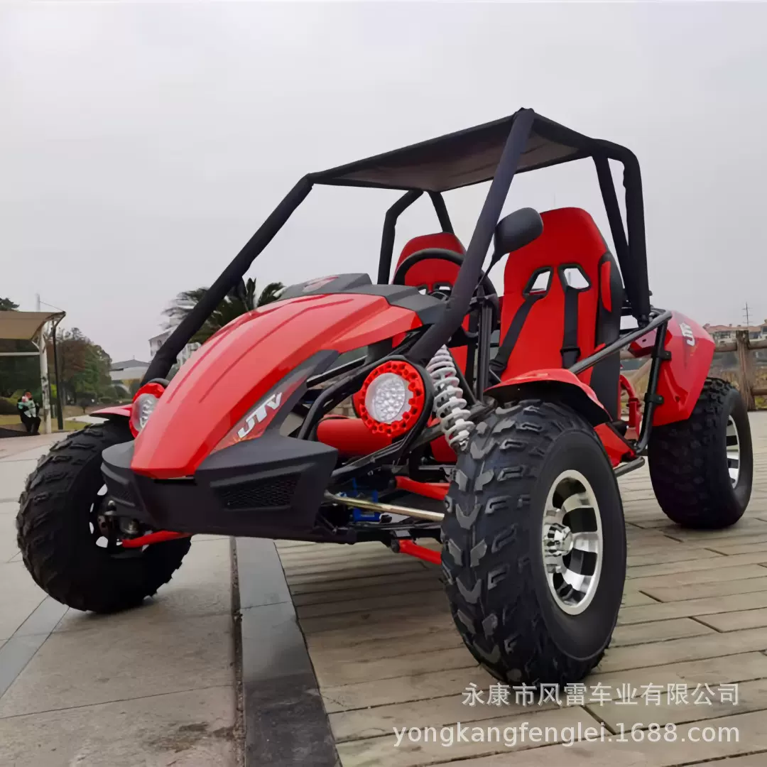UTV四轮越野卡丁成人双座汽油沙滩车景区山地全地形漂移摩托车