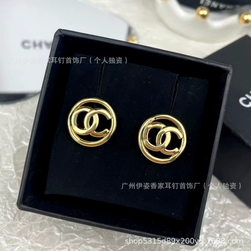 Сережки-перлы с буквами, аксессуар, стиль Chanel, высококачественный стиль, образец серебро 925