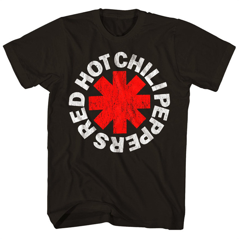 Red Hot Chili Peppers Rock Short-Sleeved T-Shirt Men's Punk Summer t