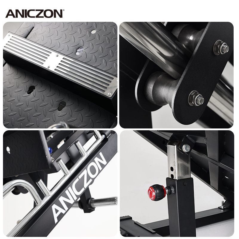 Máquina de entrenamiento de pedal inverso para gimnasio en cuclillas comerciales todo-en - uno para pedal inverso 2 - en - 1 para entrenar piernas y cadera
