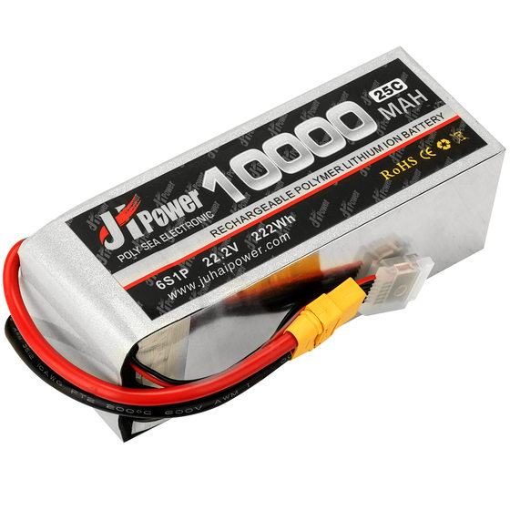 FPV crossing aircraft model lithium battery 10000mah6S22.2v25C plant protection UAV model 40C