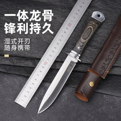 跨境锋利多用钓鱼露营小刀家用水果削皮小刀家用锋利切牛排切肉刀