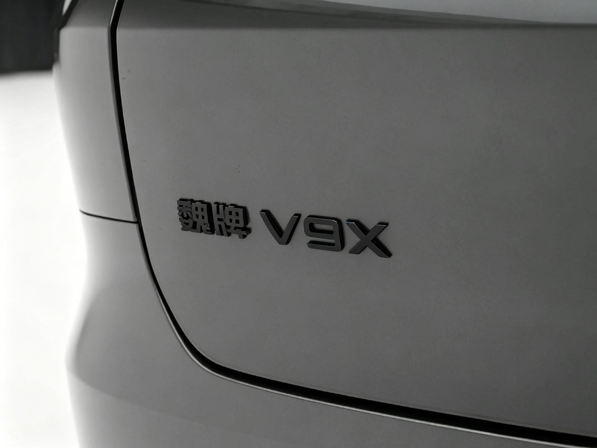 Suitable for Wey Gaoshan 7/8/9 Blue Mountain V9X Blackened Car Logo Wey Black Warrior Modified Car Logo Decoration