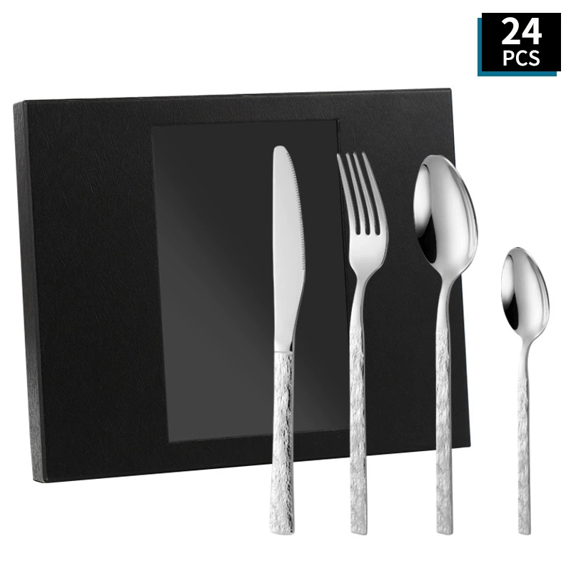 Creative golden tableware stainless steel, set, 4 piece set