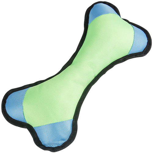 Cross-border exclusive pet sound-resistant, wear-resistant, teething cat and dog plush toy supplies, Oxford cloth four-corner bone wholesale