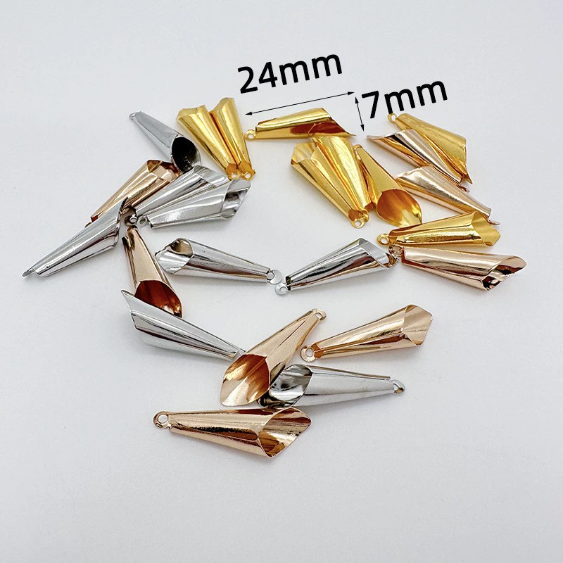 Позолоченные ювелирные аксессуары в китайском стиле, подвеска, основа для цветочной шапочки, материалы для ювелирных изделий оптом.