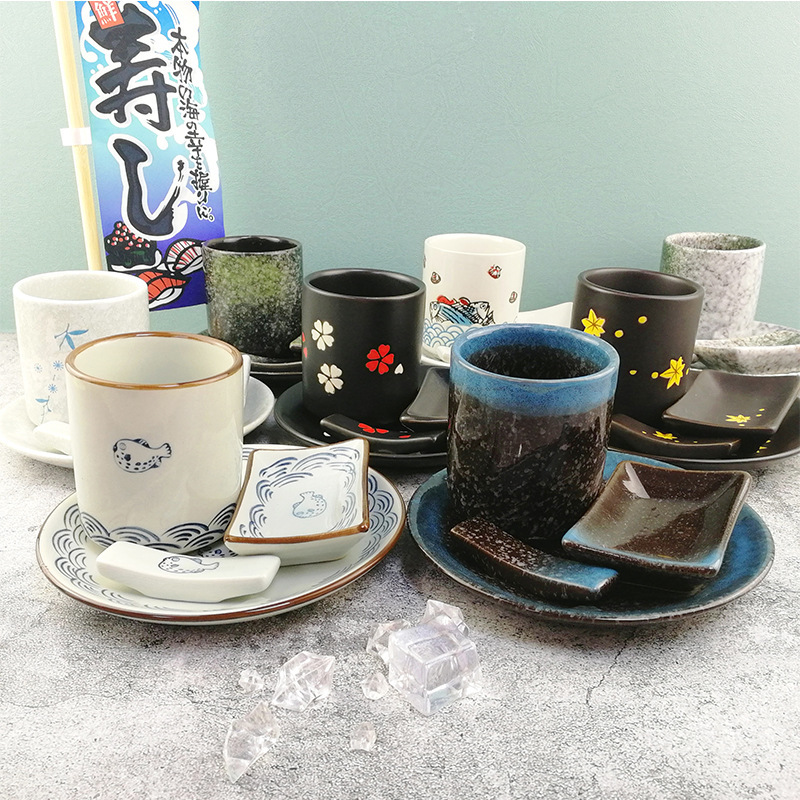 Export to Amazon Factory Direct Sales Japanese hotel table ceramic tableware Bowl plate suit restaurant bowl dish Cup bone dish Export to Amazon Factory Direct Sales Japanese hotel table ceramic tableware Bowl plate suit restaurant bowl dish Cup bone dish