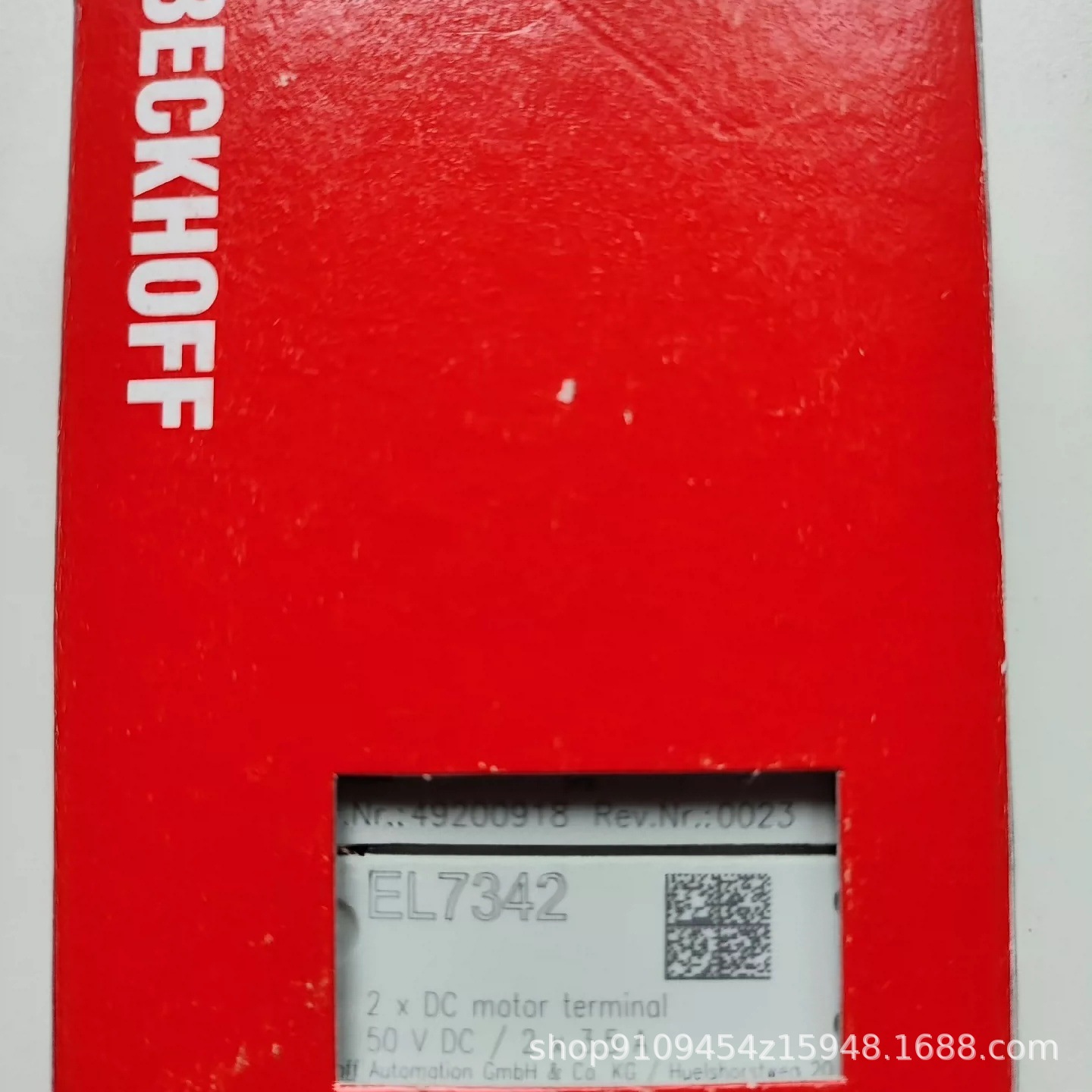 倍福模块  EL7342  全新原装正品现货  议价优惠