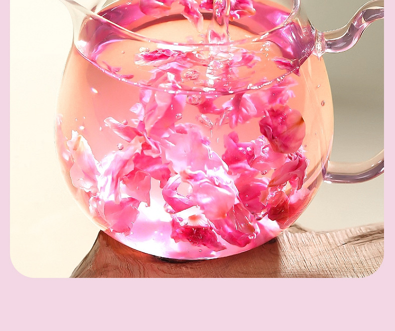 Dried Rose Petals Mei Gui Hua 500g Edible Pingyin Rose Flower Buds for Tea Baking and Sachets quality and texture