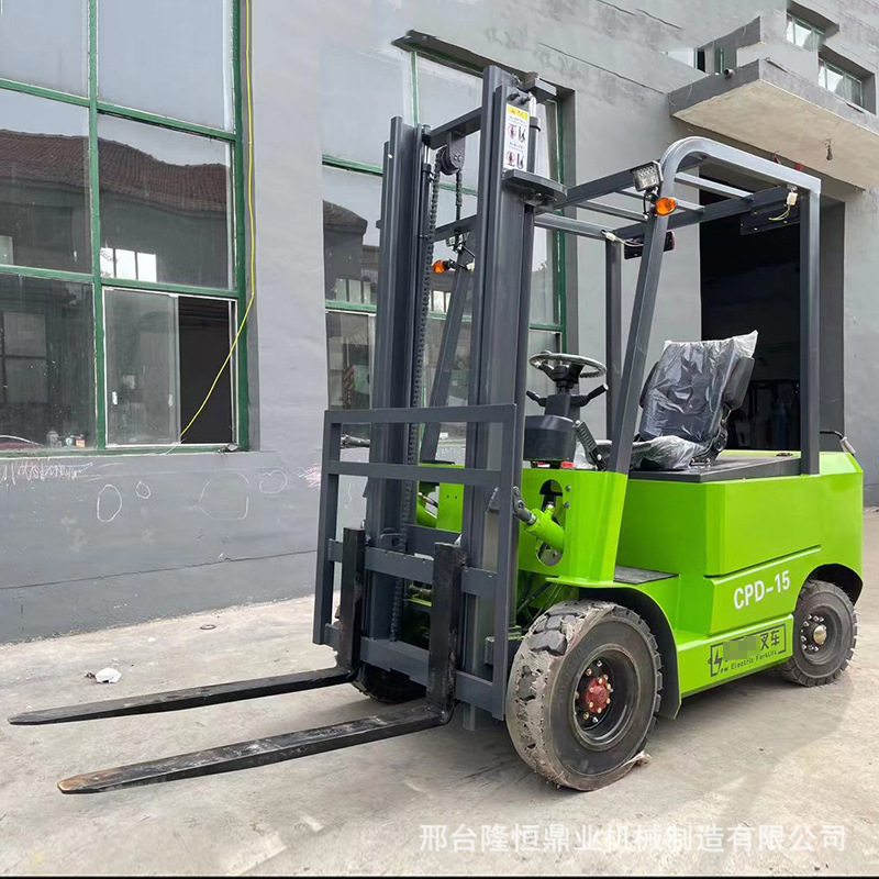 小型四轮座驾式电动叉车 2吨液压式堆高装卸车 电动搬运车