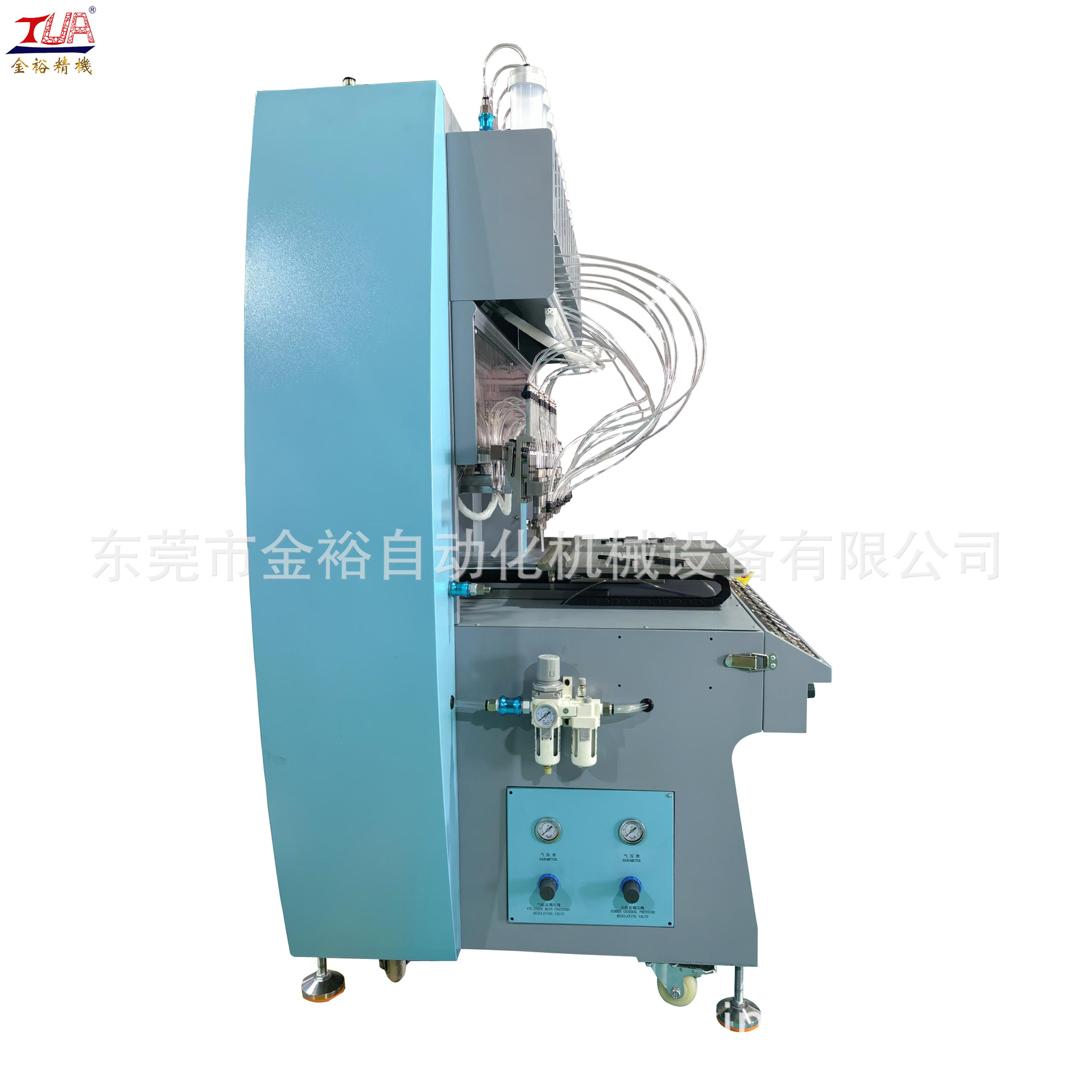 金裕更新后点胶机使用方便潮玩公仔生产线适用