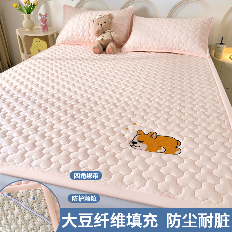 2025 nuevo conjunto de tres piezas de cubierta de cama de tatami de clase A para madres y bebés