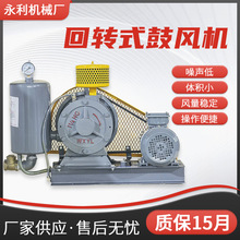 回转鼓风机污水处理一件批发回转式永利增氧百事德风机吸风