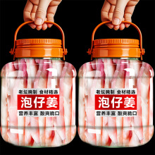 农家自制正宗四川泡菜嫩仔姜泡姜嫩坛800g瓶装四川泡姜下饭菜母水