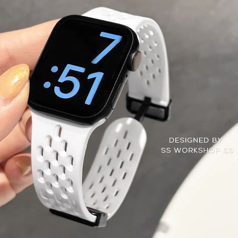 適用apple腕時計バンドシリコン磁気バックルiWatch10腕時計バンドs 10/8/s 9567世代男女|undefined