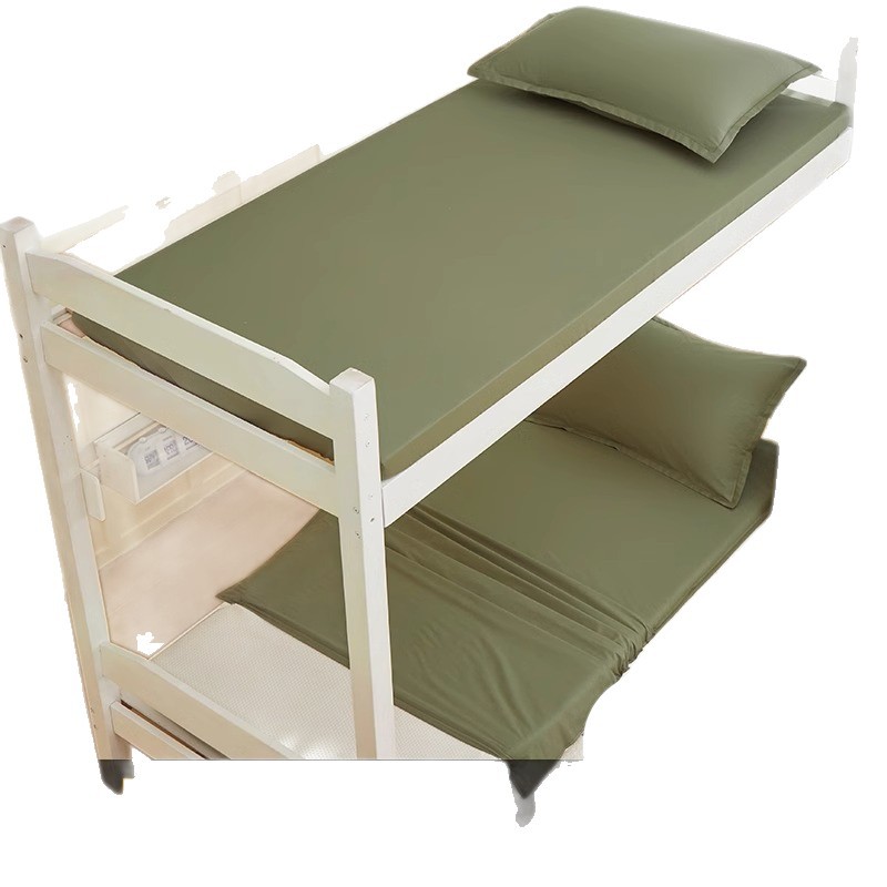 Cubierta de colchón de algodón de algodón, funda de edredón, dormitorio de estudiantes de una sola pieza, cama individual 90x200, funda de colchón, funda de edredón, funda de colchón