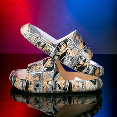 拖鞋男款居家防滑潮流韓版時尚外穿涼拖浴室洗澡一字拖厚底拖鞋女