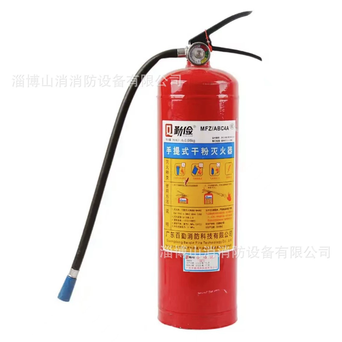 Огнетушитель Qinjian национальный стандарт сухой порошок углекислый газ на водной основе 35 тип 5 кг 3.4kg кг тележка MFZABC 8kg