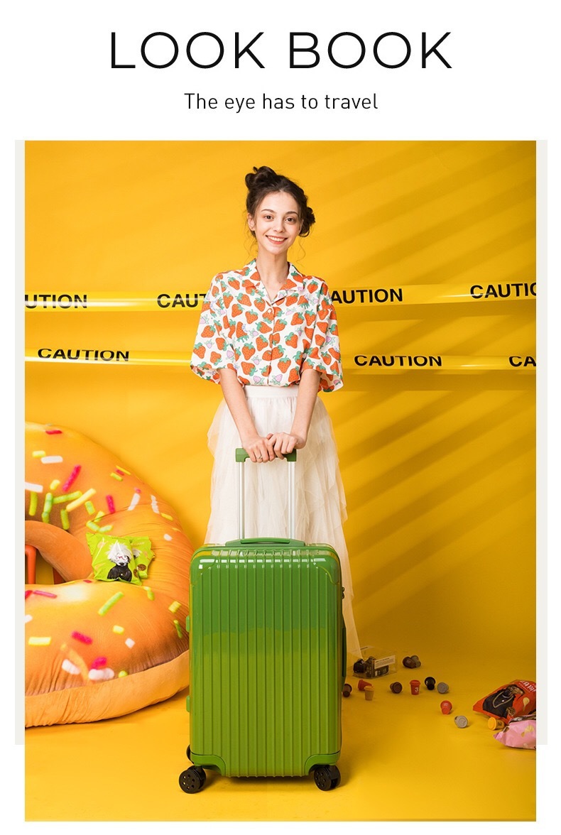 スーツケース女ins潮網紅新キャンディー色24韓国版学生パスワード旅行 