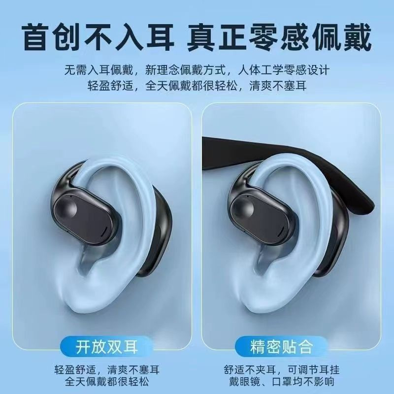 Bluetooth ヘッドセット新しいワイヤレスヘッドセット高品質、長いバッテリー寿命、大容量バッテリー JS272 ノイズリダクション耳掛けヘッドセットスポーツ|undefined