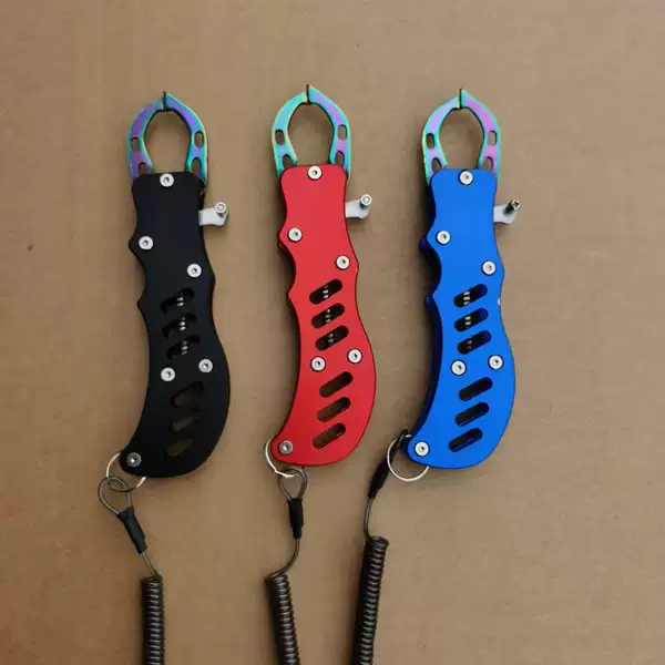 Luya multi-purpose fish controller micro-control large stainless steel fish control pliers multifunctional portable Luya pliers fish fetcher