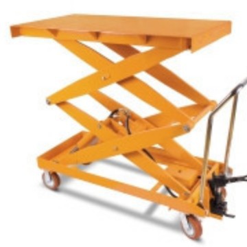 厂家直销脚踏式升降车 液压平台车 手动升降工作车 固定升降平台