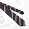 A8011 navy blue red and yellow strips (hand-made)