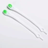White-green button 1 lazy shoelace