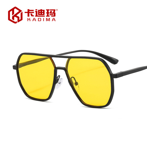 Fashionable Aluminum Magnesium Polarized Aviator Sunglasses Day and Night Dual Use Driving Sunglasses Color Changing Sunglasses