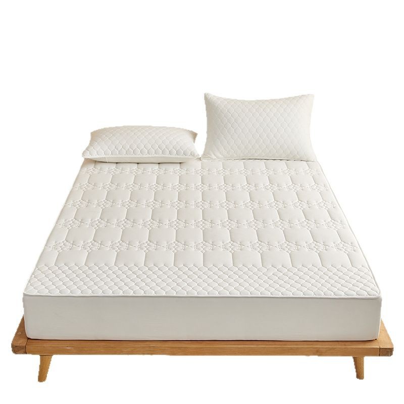 Una cama impermeable a prueba de orina tipo cuatro estaciones dormitorio de estudiantes cubierta de cama acolchada cubierta protectora de colchón engrosado individual y doble