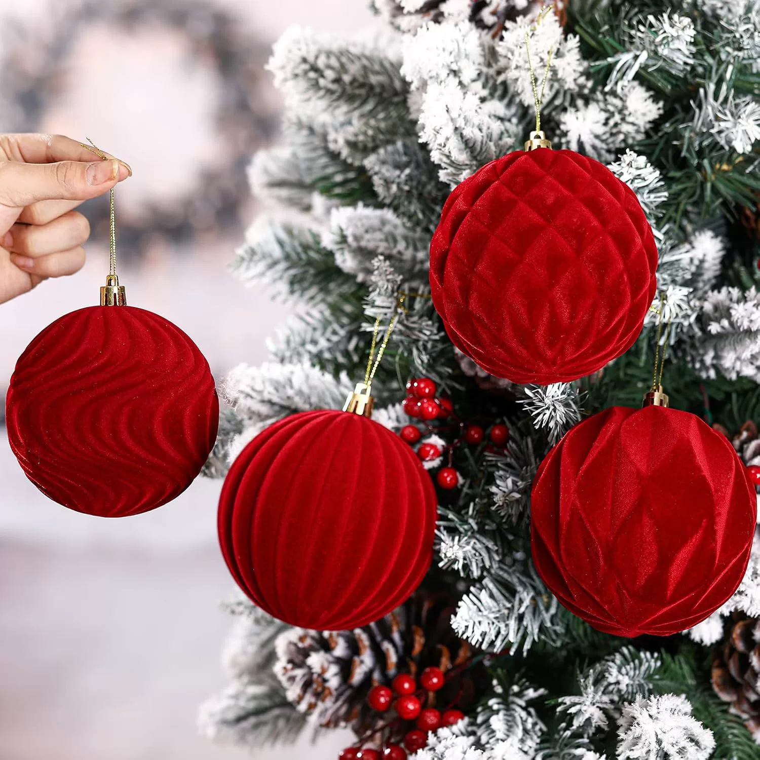 Christmas pendant, accessory, high-quality style