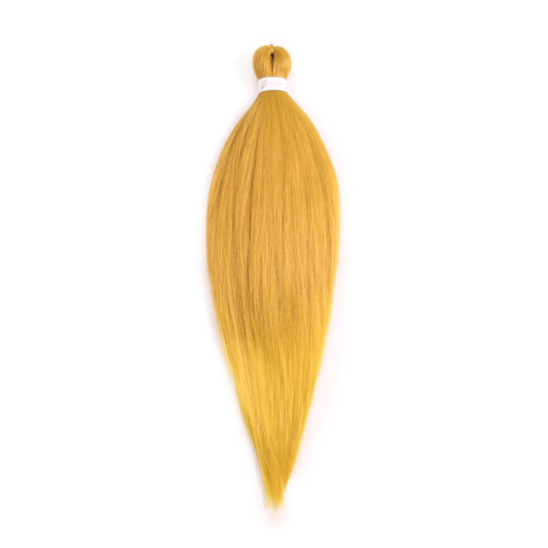 EZ Trenza PVC ignífugo a baja temperatura fibra multicolor flojo gran ganchillo de trenza fábrica de cabello recto un cabello