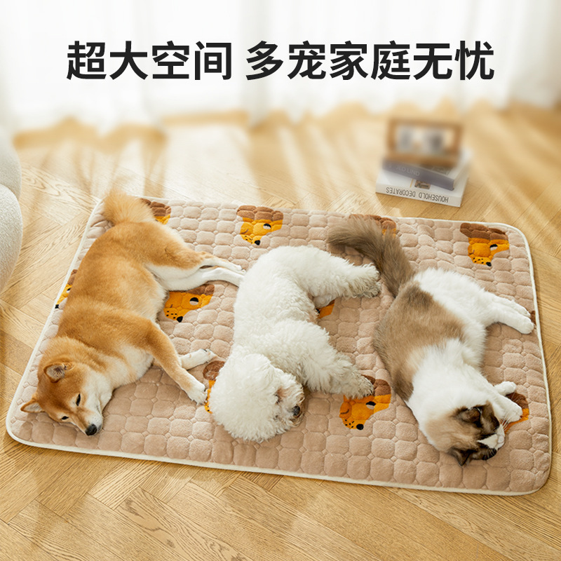 Perro manta mascota mascota al por mayor gato cama cama de cama de coral universal cojín de cama de cama