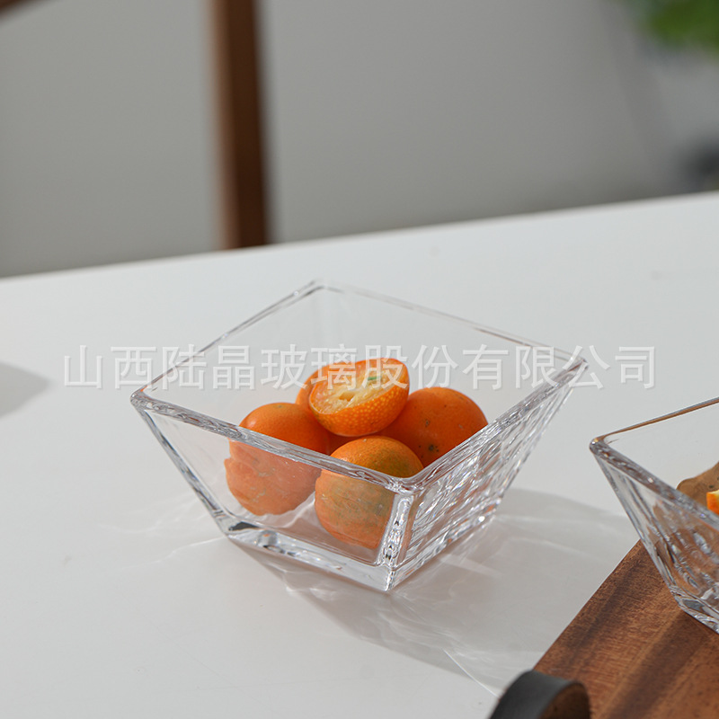 Sala de estar plato de fruta cuadrado creativo casero plato de fruta cuadrado mesa de té plato de dulces plato de fruta simple plato de KTV