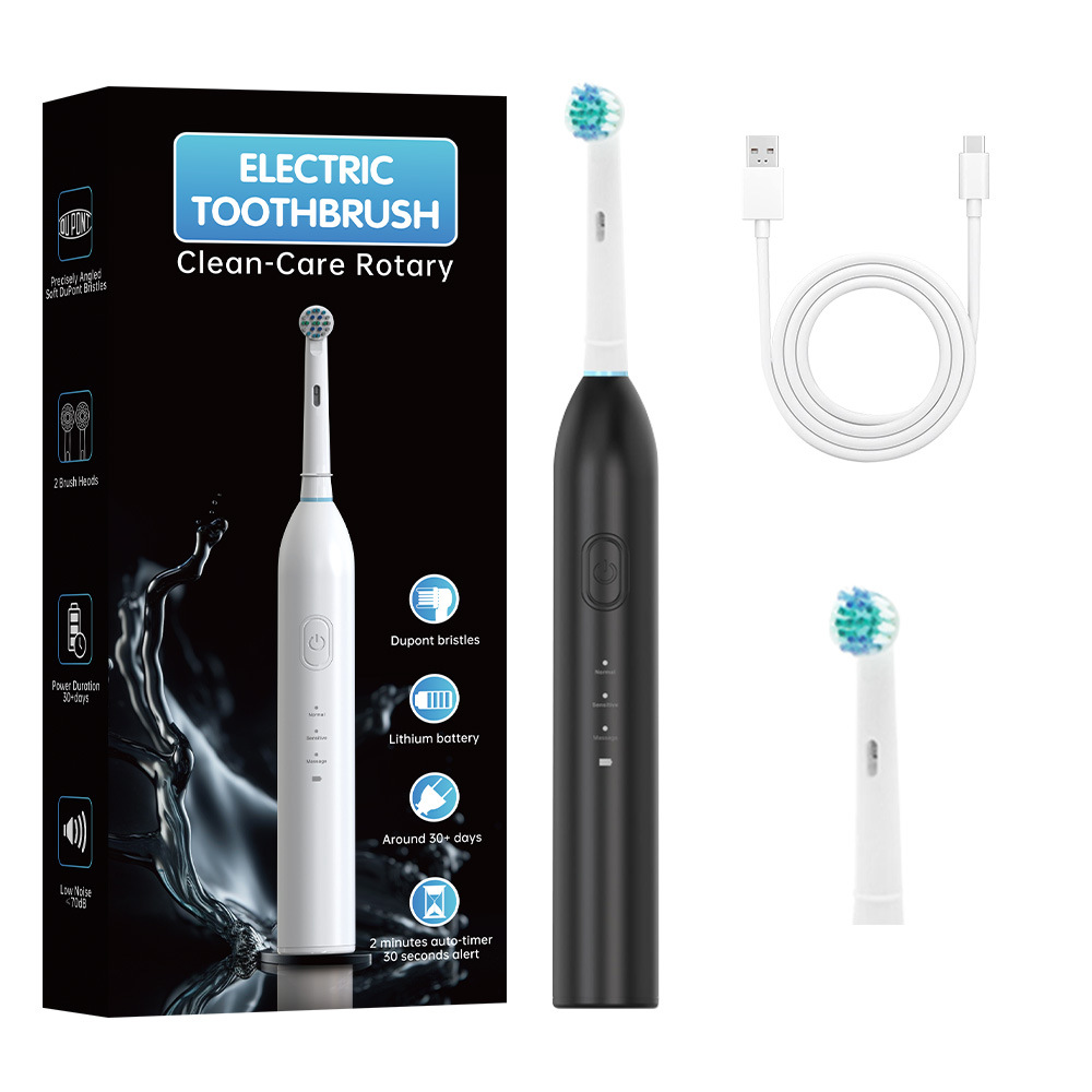 New AOE05 회전 칫솔 블랙