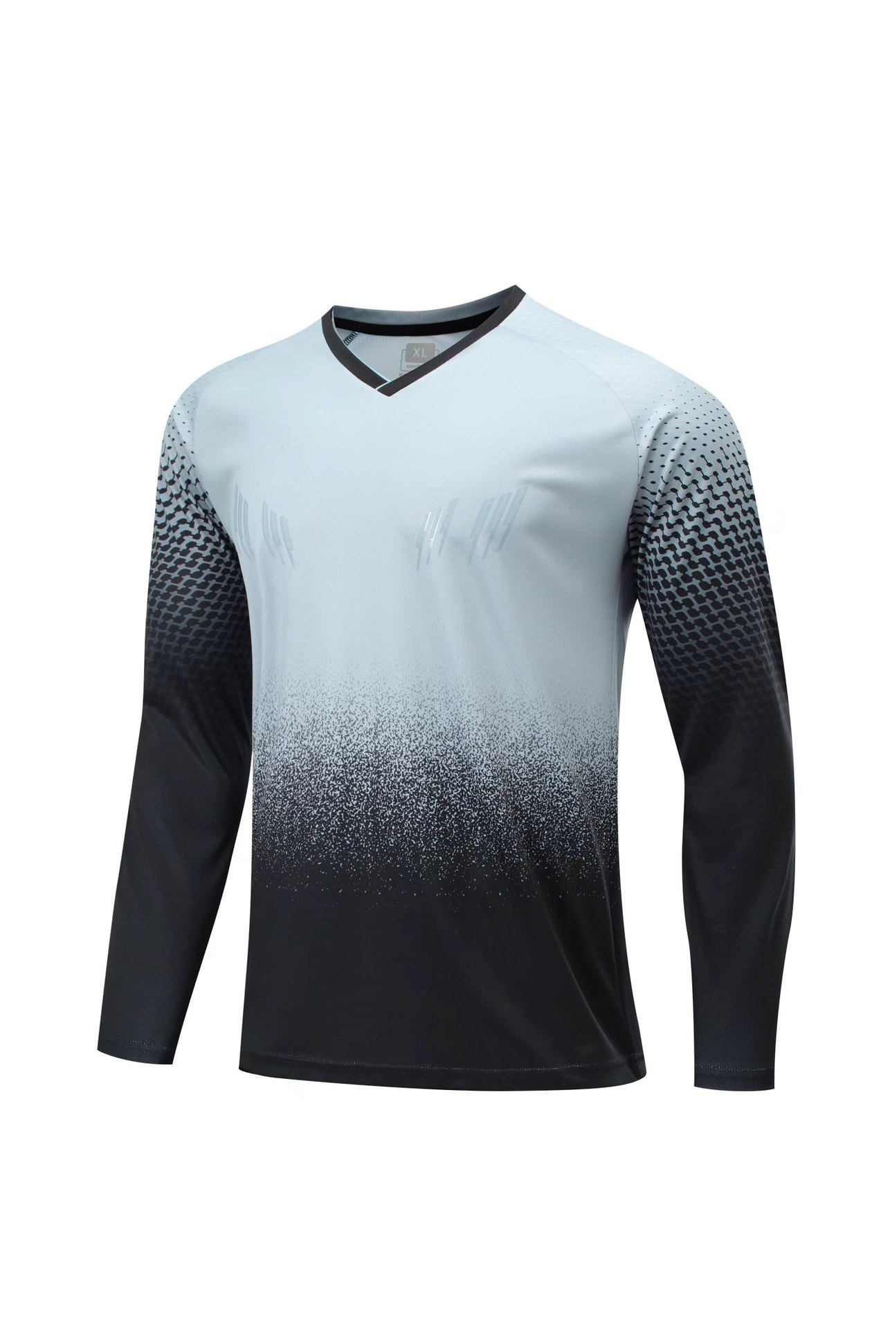 6819 portero fútbol puerta uniforme superior fútbol portero uniforme de manga larga superior 2XS-3XL