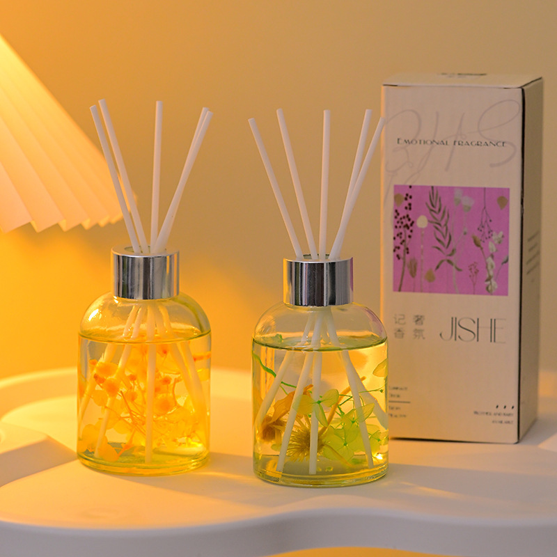 160 ミリリットル植物エッセンシャルオイル無火アロマテラピー家庭用装飾品トイレ長期的な香り芳香剤寝室の消臭|undefined