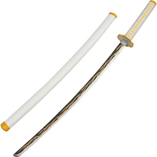 Demon Slayer: Kimetsu no Yaiba, Nichirin Sword, Zenitsu, Butterfly Ninja, Tanjiro Purgatory, Tomioka alloy props, COS, unsharpened