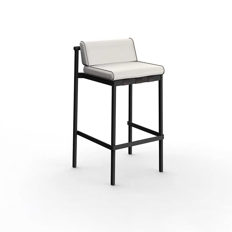 Sofá de aleación de aluminio al aire libre Patio a prueba de lluvia y protector solar Jardín Villa Terraza Diseñador Muebles de combinación de ocio nórdico