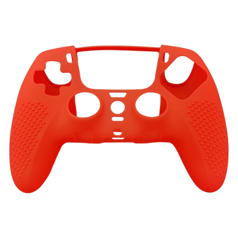 Inyección de aceite PS5 Elite mango cubierta protectora PS5 con punto cubierta de silicona cubierta de polvo en stock cuatro colores