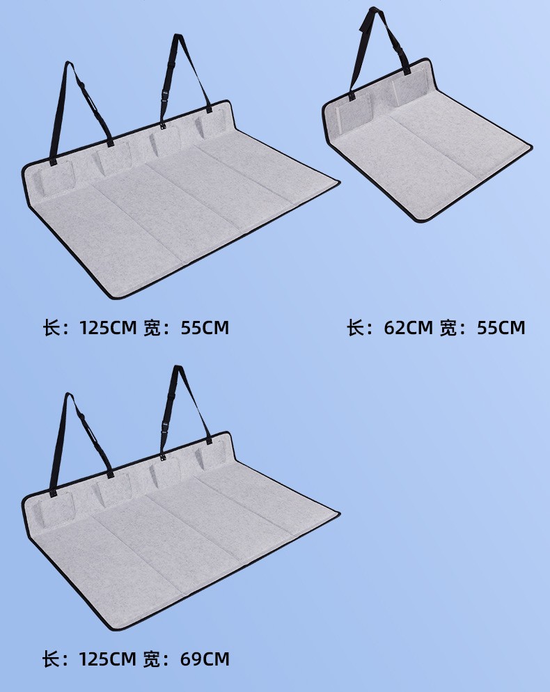 Camping Bed Car Extension Board Car Folding Bed Sleeping Gadget Suv Car Rear Seat Folding Sleeping Mat Gadget