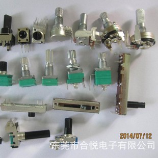 Single-Link Double-Link Potentiometer Vertical Push Switch Rotary Potentiometer Amplifier Audio Sliding Potentiometer