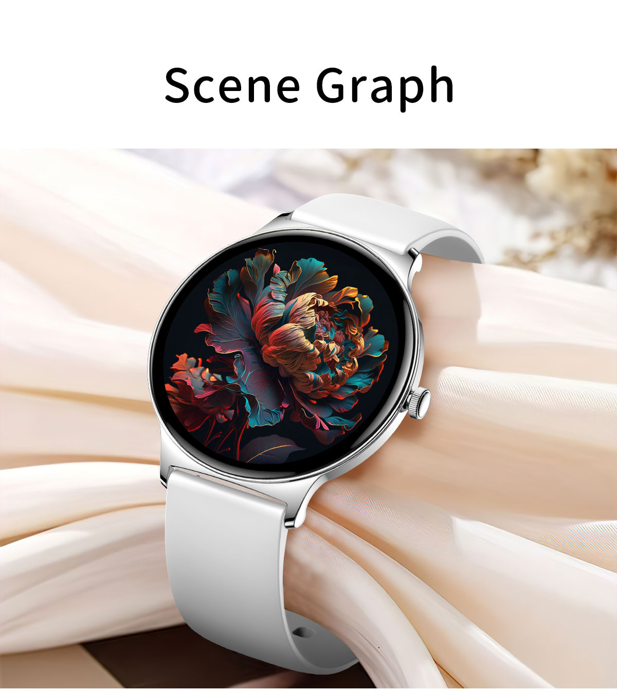 Smartwatch Pour Femme Avec Suivi De Santé Et Appel Bluetooth_voghion.com