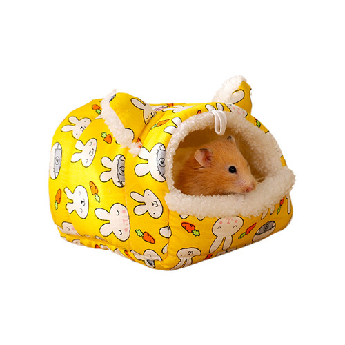 Hamster nest hanging nest sugar glider silky bear flower branch mouse soft and comfortable sleeping bag hedgehog nest all-season universal