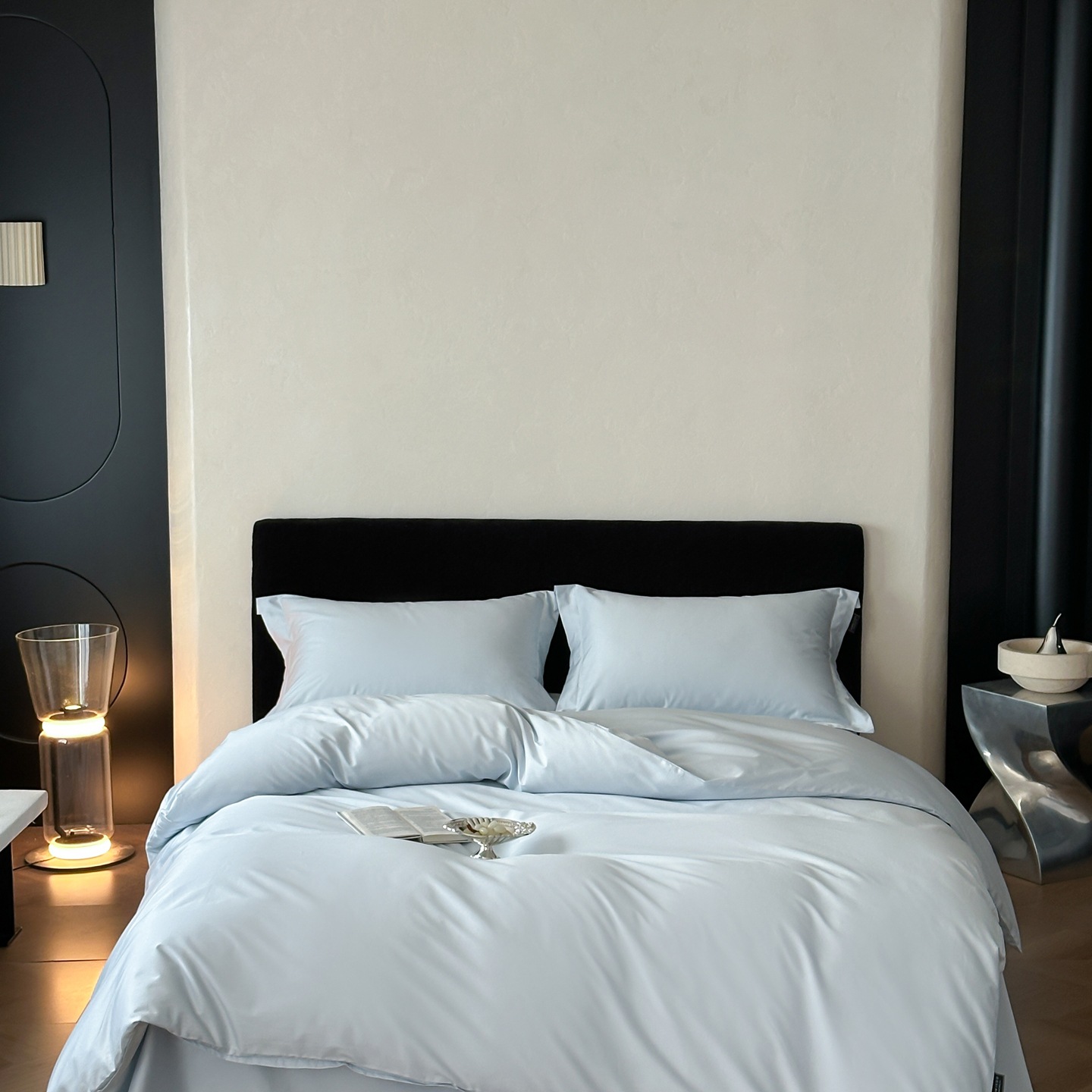 Minimalistisches Bettwäsche Set 100s Baumwolle Vier Teile_voghion.com