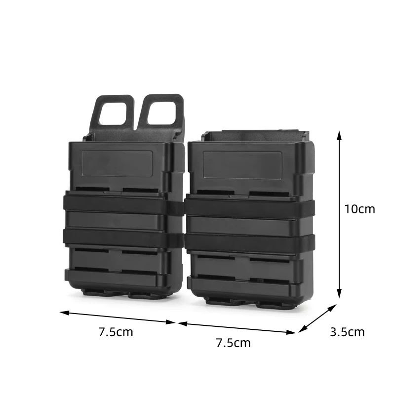 Fast Mag. Cartucho de bala táctico al aire libre CS caja de extracción rápida táctica Nerf cartucho de extracción rápida bolsas accesorios Molle image 4