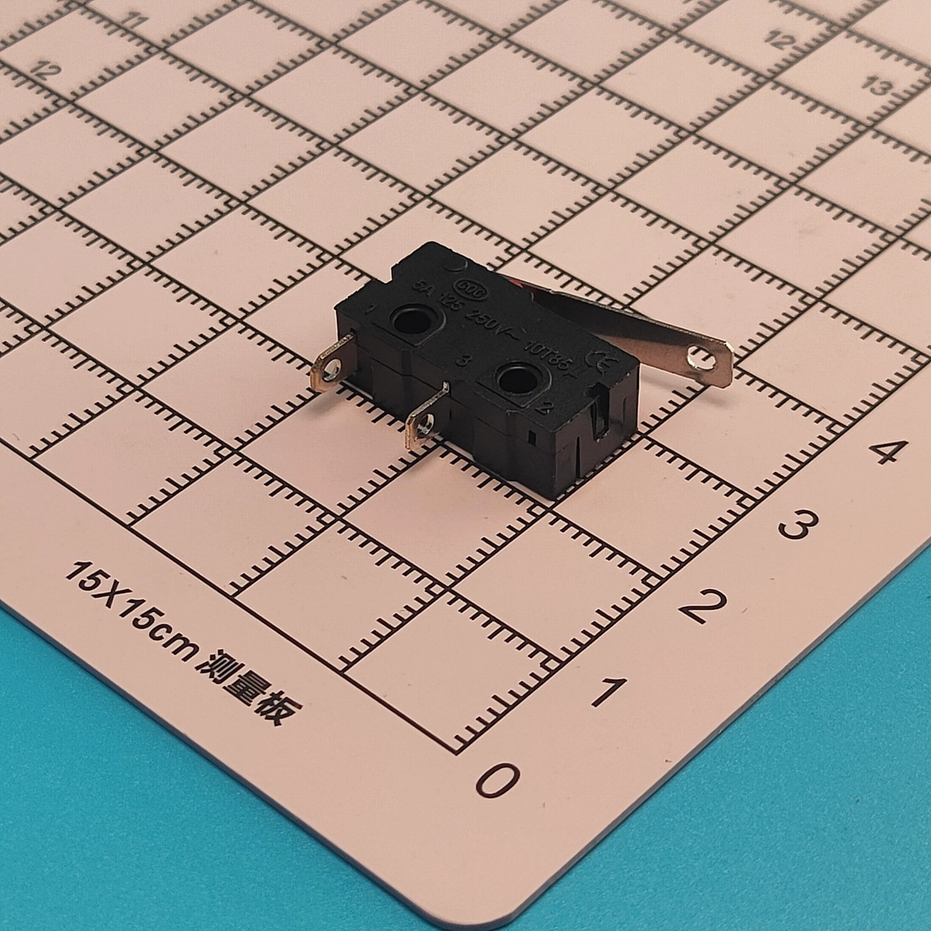 2-футовой микродвижной переключатель ограничитель хода контактный с прямой ручкой с круглым отверстием на ручке