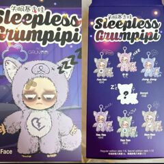 Sleepless Grumpipi失眠暴走娃系列 盲盒潮玩公仔可爱玩偶摆件挂