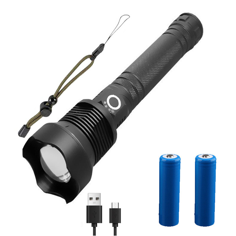 X92 별도의 P70 손전등 + 18650 배터리*2